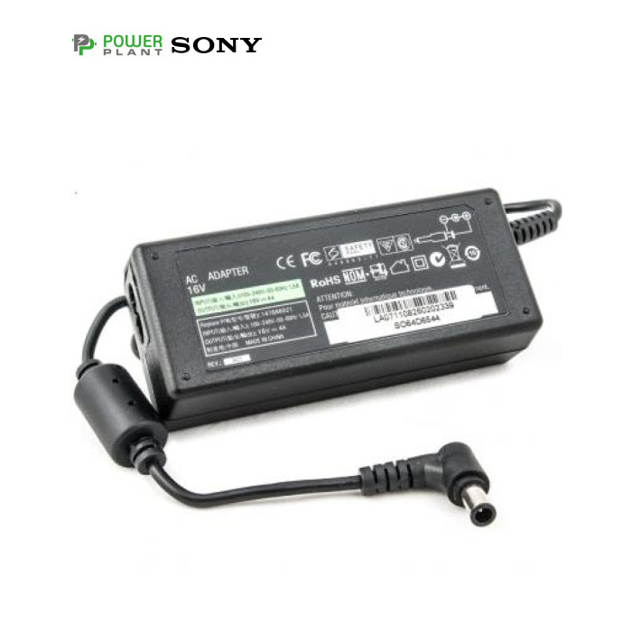 Блок питания для ноутбука PowerPlant SONY, 16V 64W 4A (6.5*4.4) (SO64D6544)