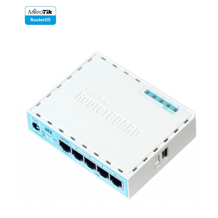 Маршрутизатор Mikrotik hEX (RB750Gr3)