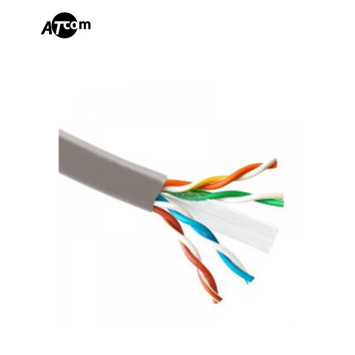 Кабель UTP Atcom cat.6 Standart, CCA, 4*2*0,51мм, 1Gb/s (16382)