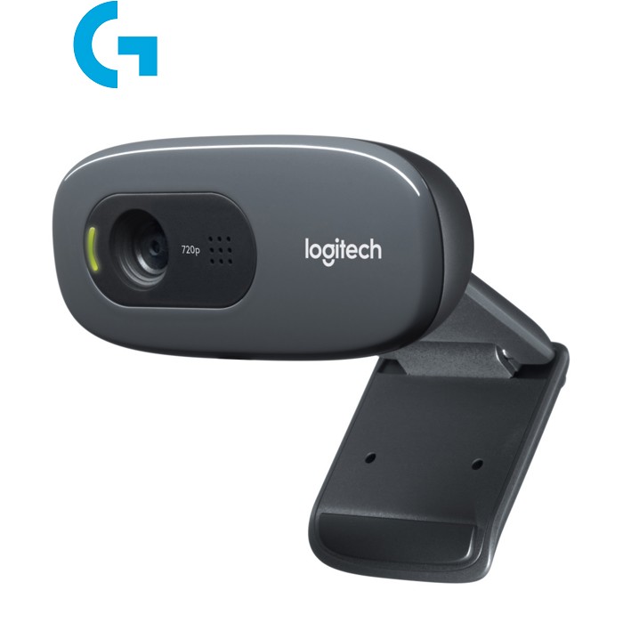 Вебкамера Logitech C270 HD (1280 x 720 пікселів) автофокус Фотозйомка: До 3,0 мегапікселу (з програмною обробкою)