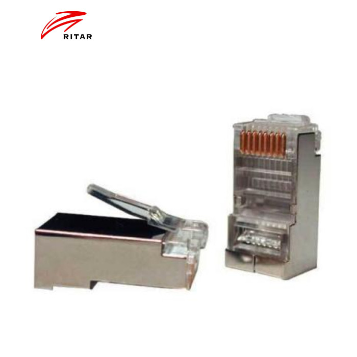 Коннектор Ritar RJ45 cat.5e FTP 8P8C 100 шт (00185)