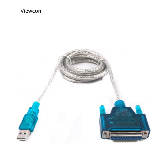 Кабель USB to LPT, (LPT1 72 Pins IEEE 1284) 1.0m. (создает LPT порт, как в материнской плате)