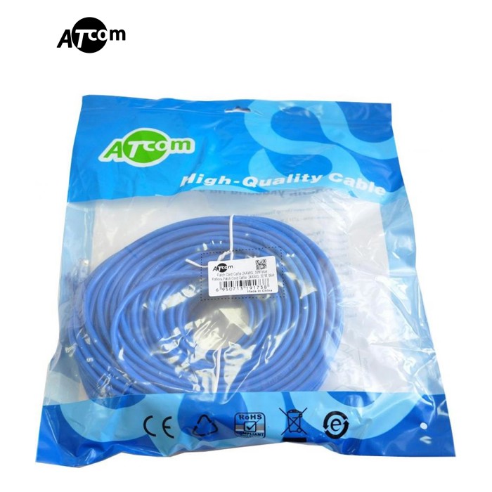 Патч-корд Atcom 30м RJ-45 CCA (9173)