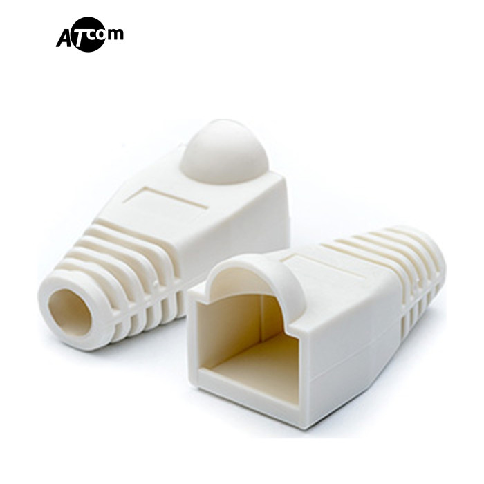 Ковпачок конектора Atcom RJ-45 белый 100шт (10107)