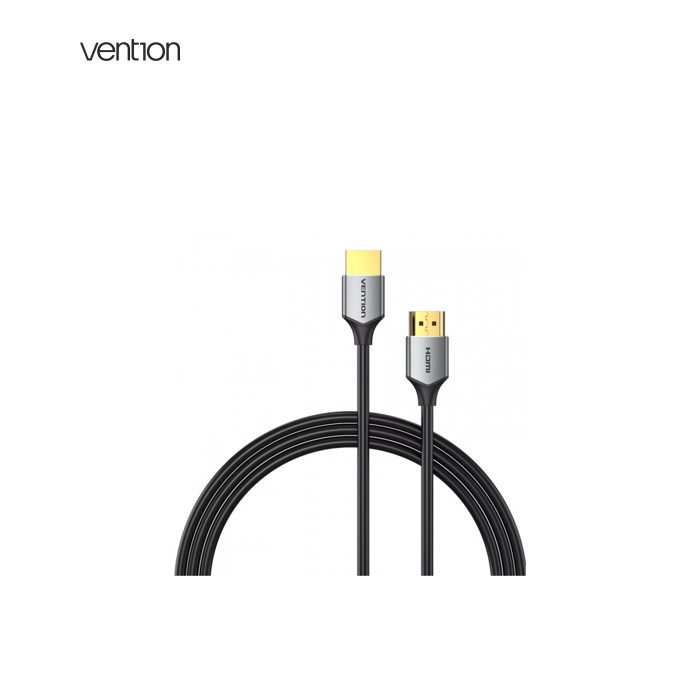 Кабель мультимедійний HDMI M to HDMI M 1.0m V2.0 4K60Hz PVC gray Vention (ALEHF)