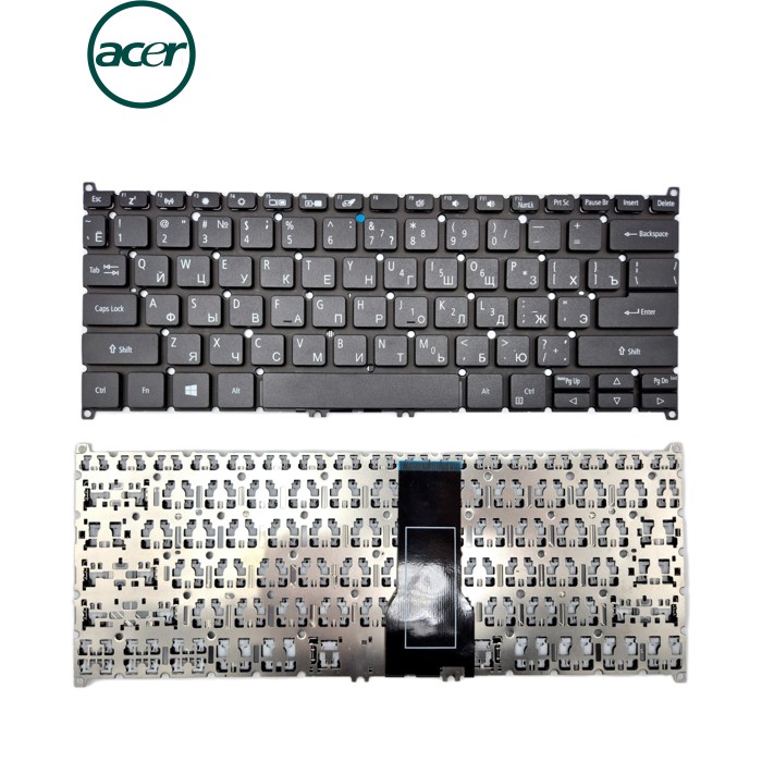 Клавіатура для ACER Swift SF114-32 SF314-54 SF314-54G SF314-41 SF314-41G SP513-51 SP513-52N SP513-53N (RU Black)