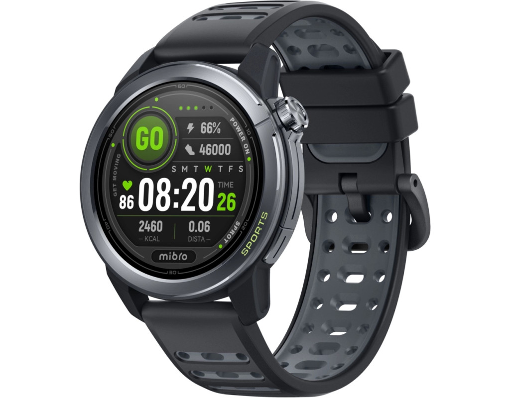 Смарт-часы Mibro GS Active 2 46mm Dark Gray XPAW024D (XPAW024D)