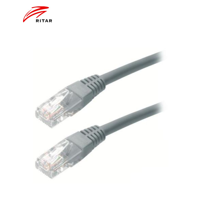 Патч-корд Ritar 10м, RJ-45, Cat.5e, CU, медь (04293)