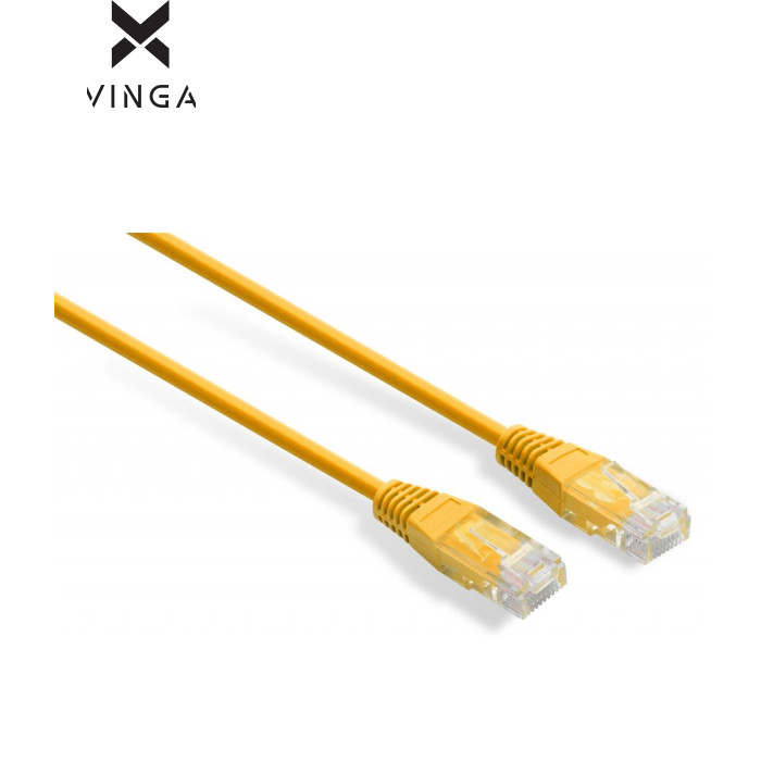Патч-корд Vinga 20 m CCA (VCPPCCCS20Y)