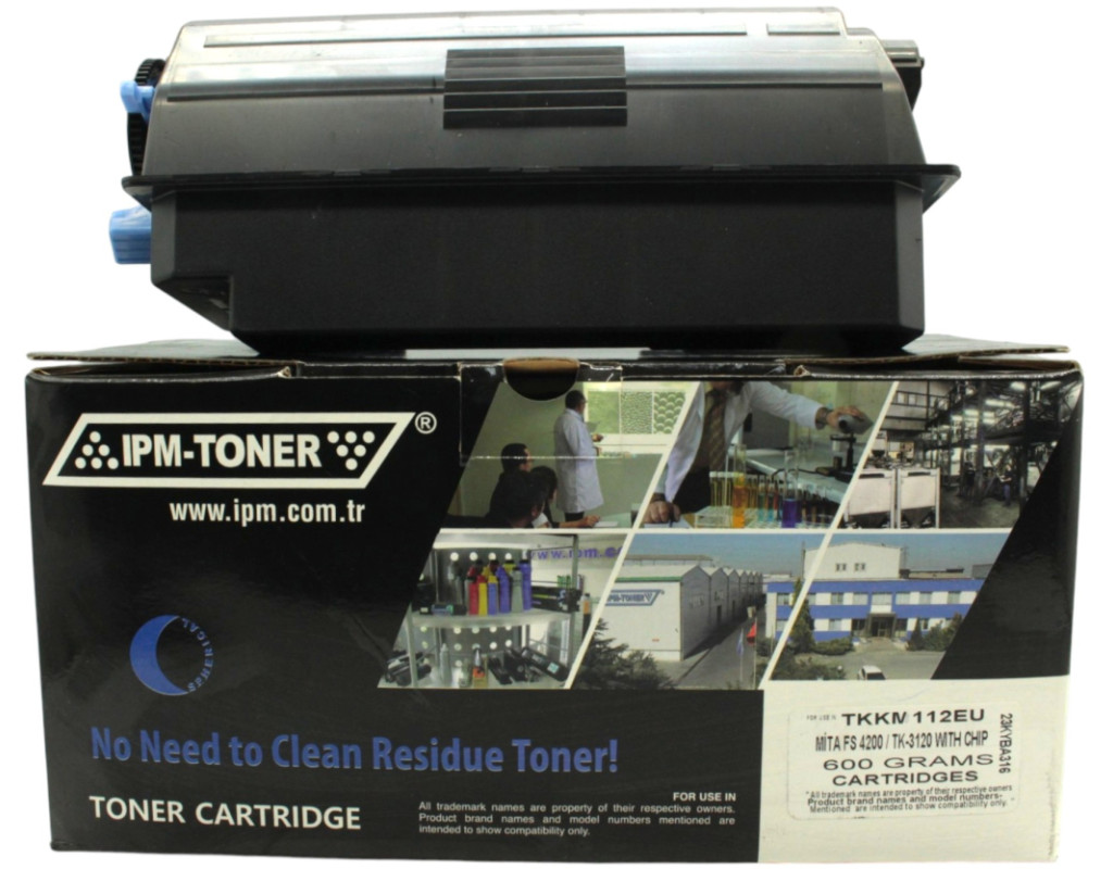 Картридж IPM Kyocera-Mita TK-3120/3122/3124 600г (TKKM112EU)