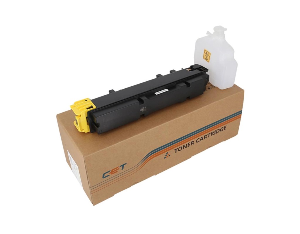 Тонер-картридж CET Kyocera TK-5380Y, 1T02Z0ANL0, 169г, 13K, Yellow (CET142014)