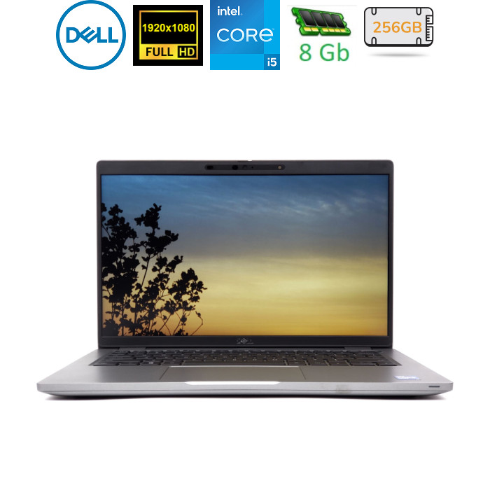Б/У Ноутбук Dell Latitude 5420_8/256 14" IPS FHD / Intel Core i5-1135G7 / RAM 8 Gb DDR4 / SSD 256 Gb m.2 nvme/ Intel Iris Xe Graphics / LAN / Wi-Fi / Bluetooth /веб-камера/ Wind 11 / клувиатура с подсветкой / акум 80%