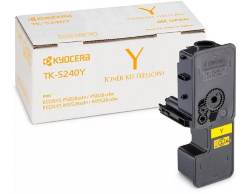 Тонер-картридж Kyocera TK-5240Y Yellow 3K (1T02R7ANL0)
