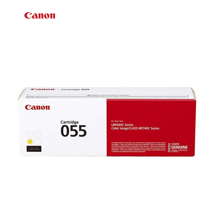 Картридж Canon 055 Yellow 2.1K (3013C002)