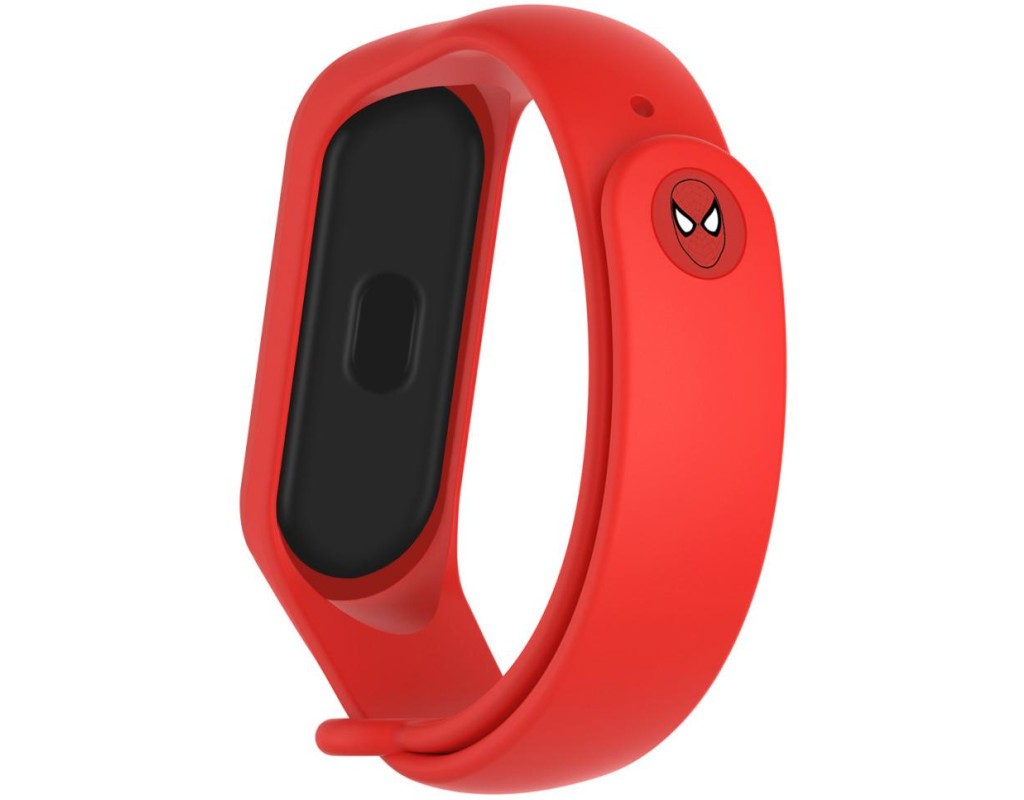 Ремешок для фитнес браслета Armorstandart Superhero Edition for Xiaomi Mi Band 4/3 Spider Man Red (ARM55063)