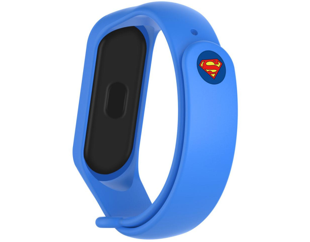 Ремешок для фитнес браслета Armorstandart Superhero Edition for Xiaomi Mi Band 4/3 Superman Blue (ARM55071)