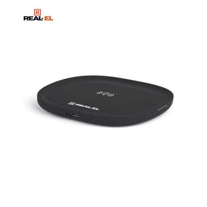 Беспроводное зарядное устройство REAL-EL WL-740 2.4A 15W Black