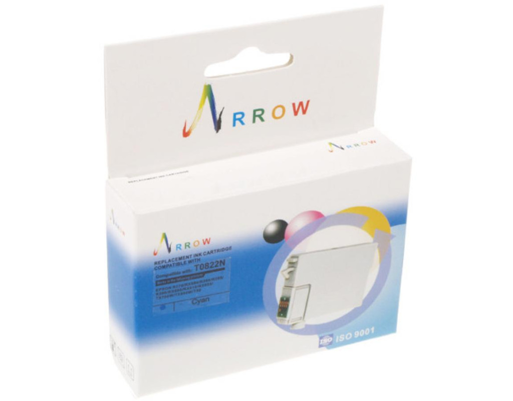 Картридж Arrow Epson Stylus Photo R270/T50/TX650/C13T08224A10/C13T11224A10 (T0822N)