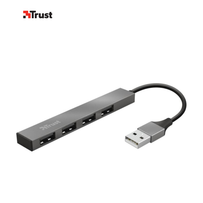 Концентратор Trust Halyx Aluminium 4-Port Mini USB Hub (23786_TRUST)