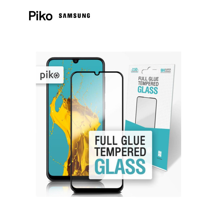 Стекло защитное Piko Full Glue для Samsung S21 (G991) black (1283126510212)