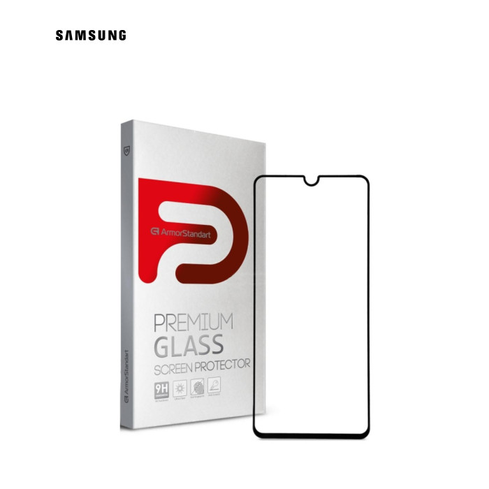Скло захисне Armorstandart Full Glue Samsung A42 (A425) Black (ARM58347)