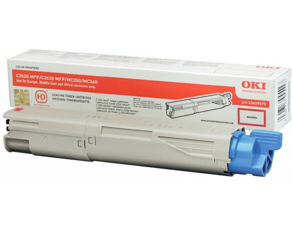 Тонер-картридж OKI C3500/C3520MFP/C3530MFP Magenta (43459334)