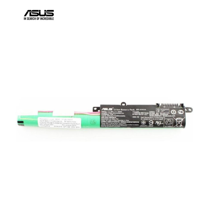 Акумулятор до ноутбука ASUS X540 A31N1519, 3350mAh (36Wh), 3cell, 10.8V, Li-ion, черная (A47173)