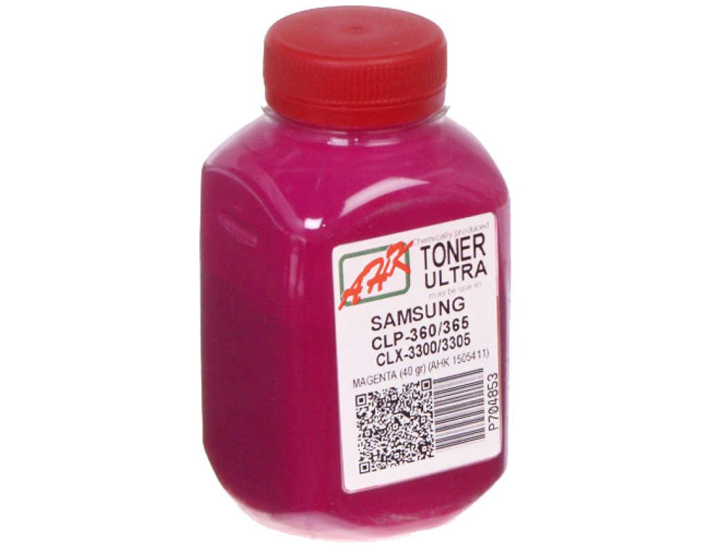 Тонер AHK SAMSUNG CLP-360/365/CLX3300/3305 Magenta (1505411)