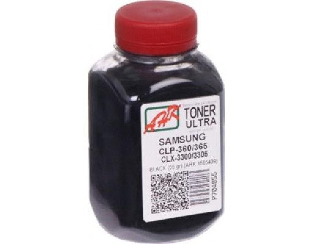 Тонер SAMSUNG CLP-360/365/CLX3300/3305 Black (ULTRA COLOR) AHK (1505409)