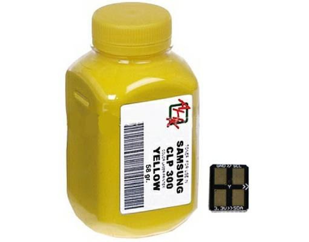 Тонер SAMSUNG CLP-320/325 Yellow+chip AHK (1500242)