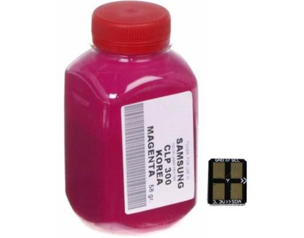 Тонер SAMSUNG CLP-320/325 Magenta+chip AHK (1500232)