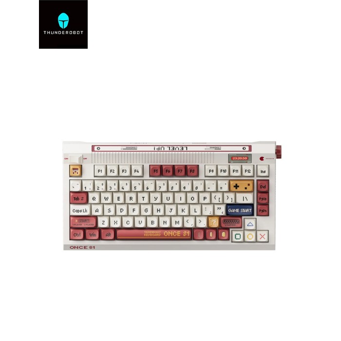 Клавіатура Thunderobot ONCE81 Tri-mode FC Switch UA Beige (6974511793635)