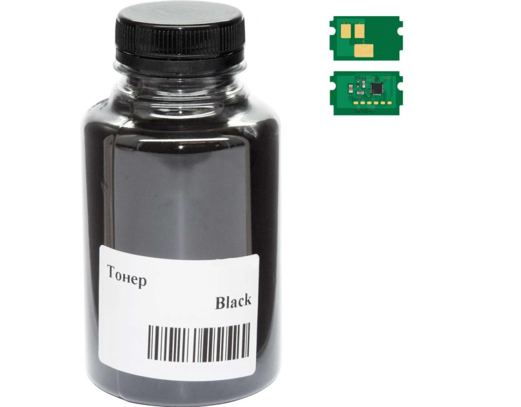 Тонер Kyocera TK-5220, 35г Black +chip AHK (3203556)