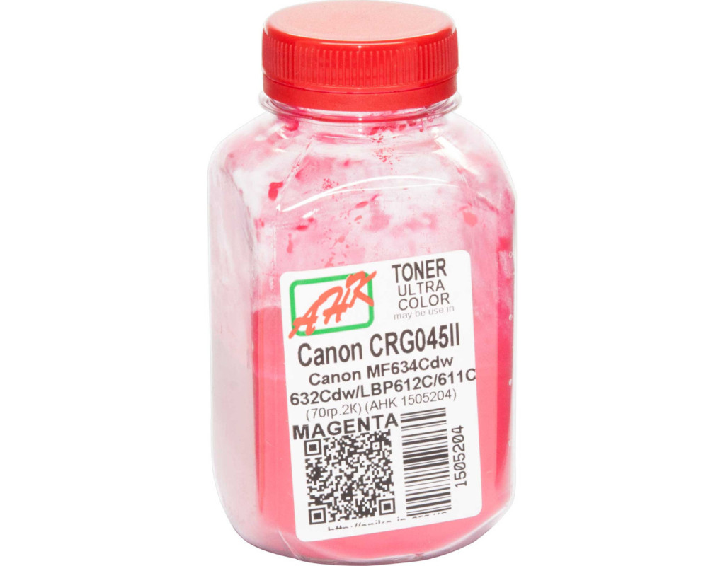 Тонер Canon MF610/630, 70г Magenta AHK (1505204)