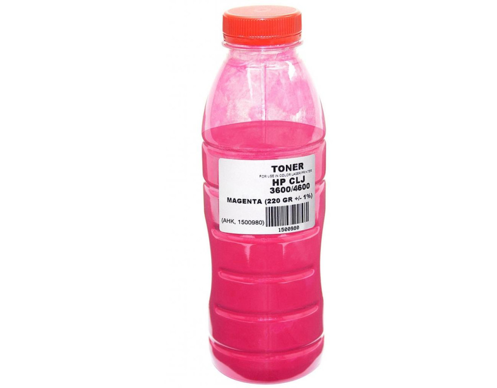 Тонер HP CLJ 4600/4650, Canon LBP-2510/5500, 220г Magenta AHK (1500980)