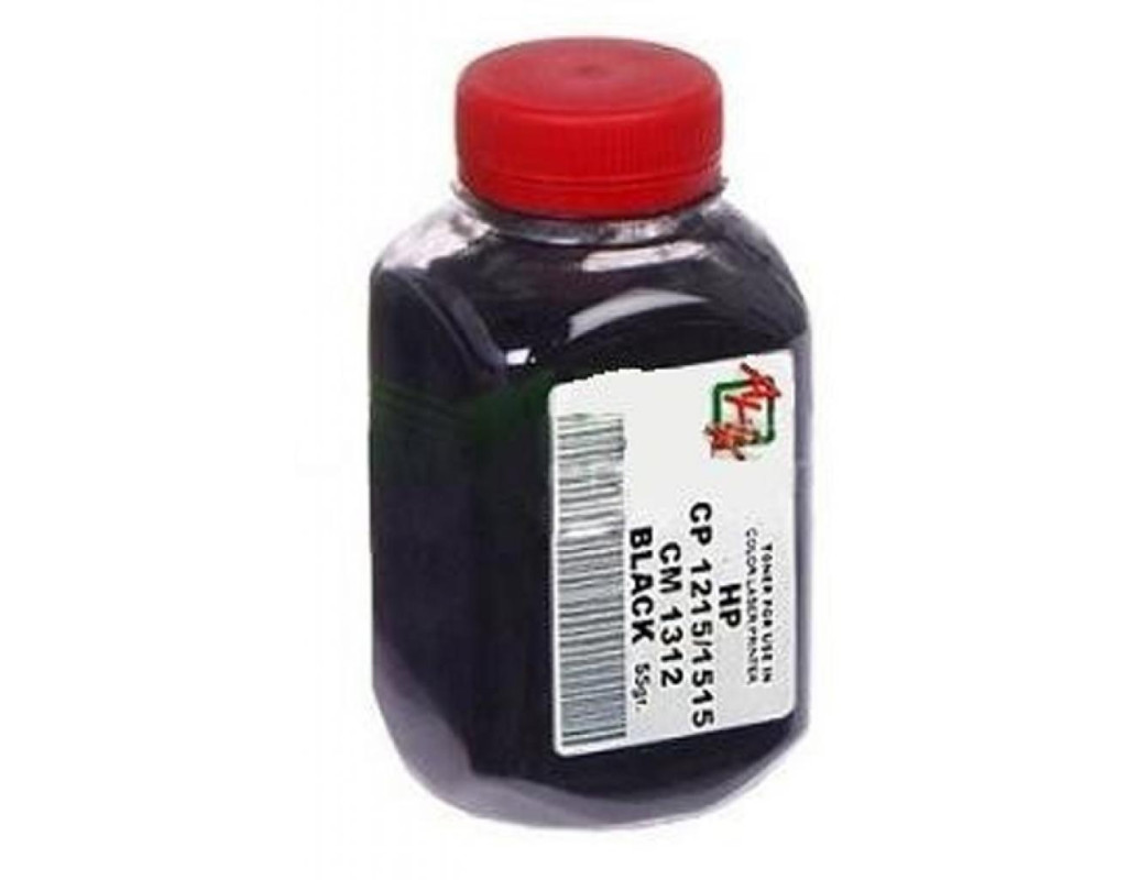 Тонер HP CLJ CP1215/CP1515/CM1312, 55г Black AHK (1501120)