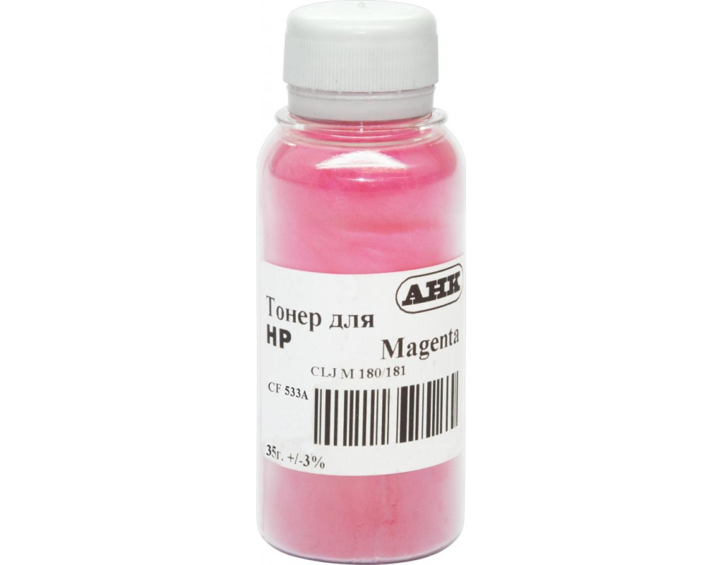 Тонер HP CLJ M180/181, 35г Magenta AHK (1505181)