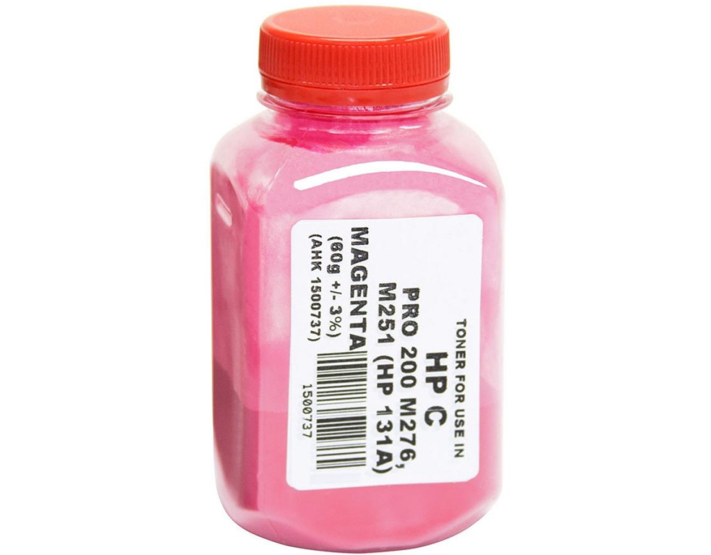 Тонер HP CLJ Pro 200/M251/M276n, 60г Magenta AHK (1500737)