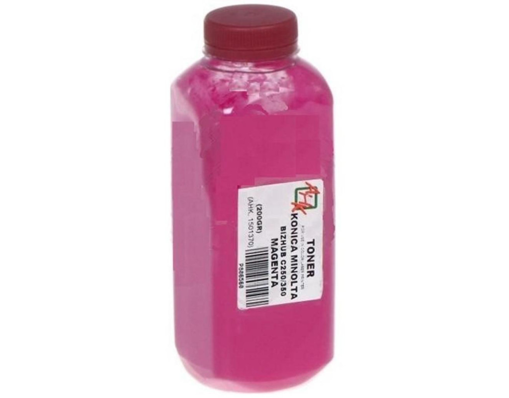 Тонер Konica Minolta BIZHUB C250/350 , 200г Magenta AHK (1501370)