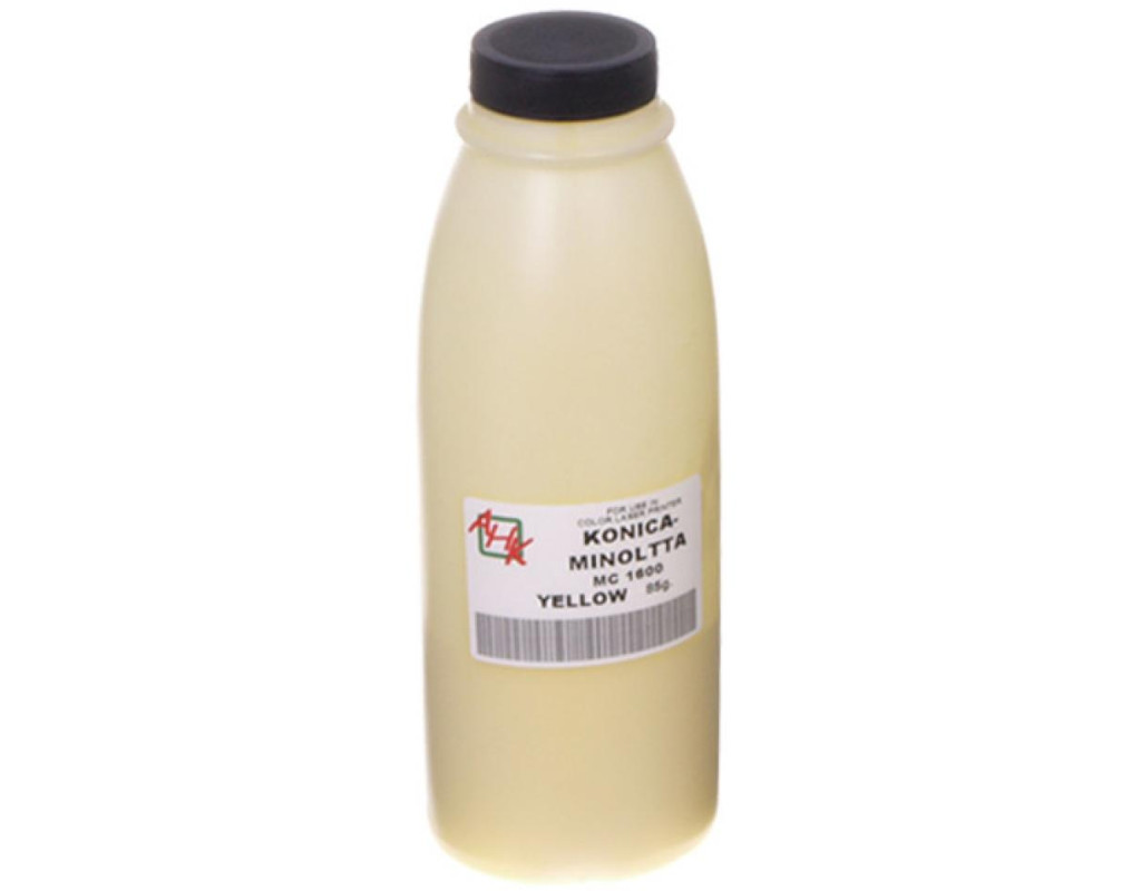 Тонер Konica Minolta MC 1600 , 85г Yellow AHK (1501350)