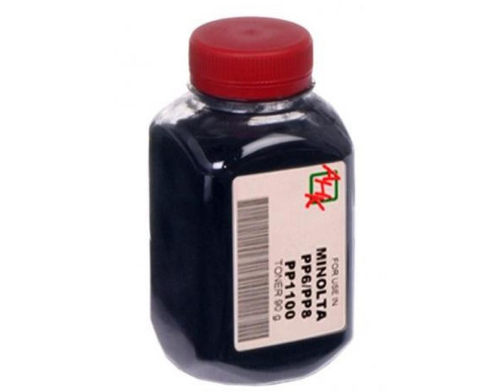 Тонер Konica Minolta PP8/1100/1200/1300, 90г Black AHK (1401300)