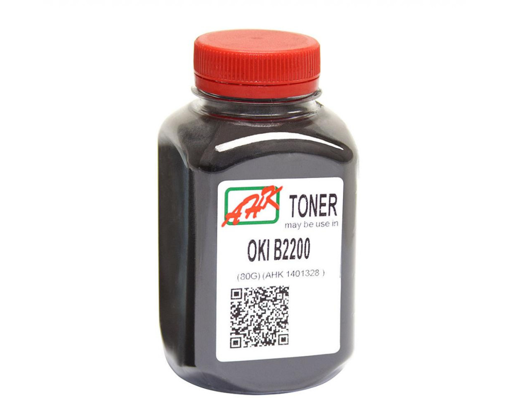 Тонер OKI B2200, 80г Black AHK (1401328)