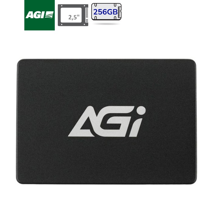 SSD 256Gb AGI AI238 SATA III 2.5" TLC, Retail