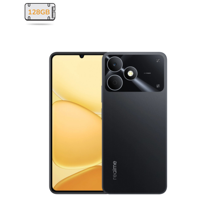 Мобильный телефон realme Note 80 4/128GB Storm Black