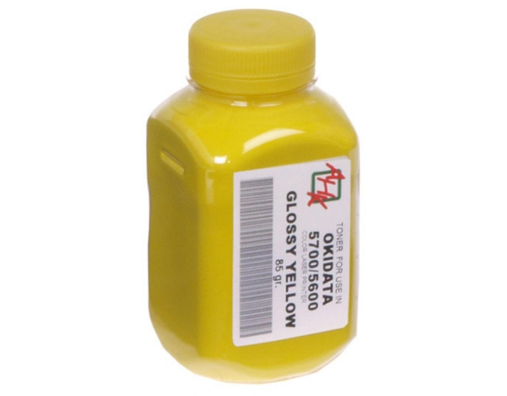 Тонер OKI C5600/5700 , 85г Yellow AHK (1501910)