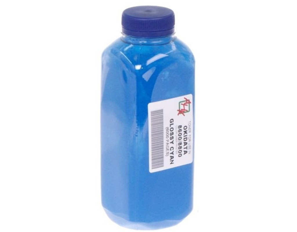 Тонер OKI C8600/8800, 160г Cyan Glossy AHK (1502060)