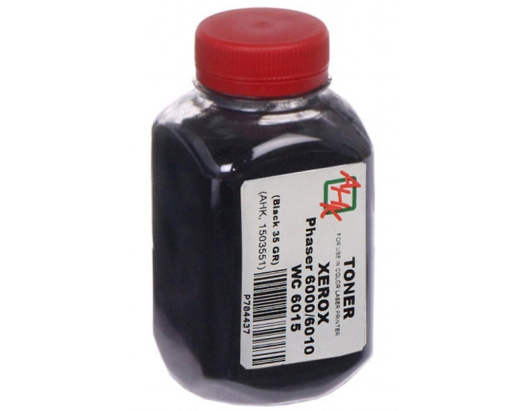 Тонер Xerox Ph6000/6010/WC6015, 35г Black AHK (1503551)