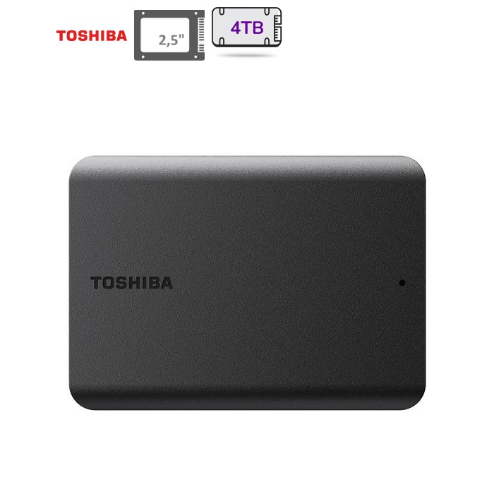 Зовнішній жорсткий диск 2.5" 4TB CANVIO BASICS EXCLUSIVE Toshiba (HDTB540MK3CA)