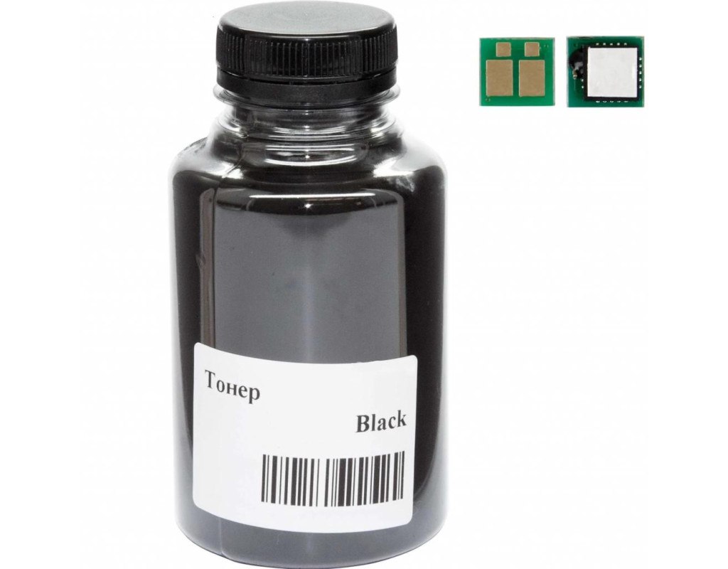 Тонер Canon 054 MF641/643/645, LBP-621/623, 45г 1.2K Black +chip AHK (3203613)