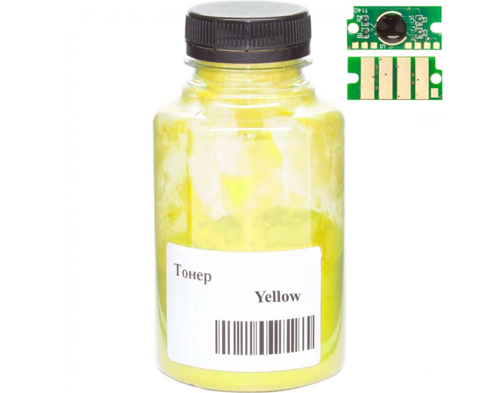 Тонер Xerox Phaser 6510, 130г, Yellow, +chip AHK (3203669)